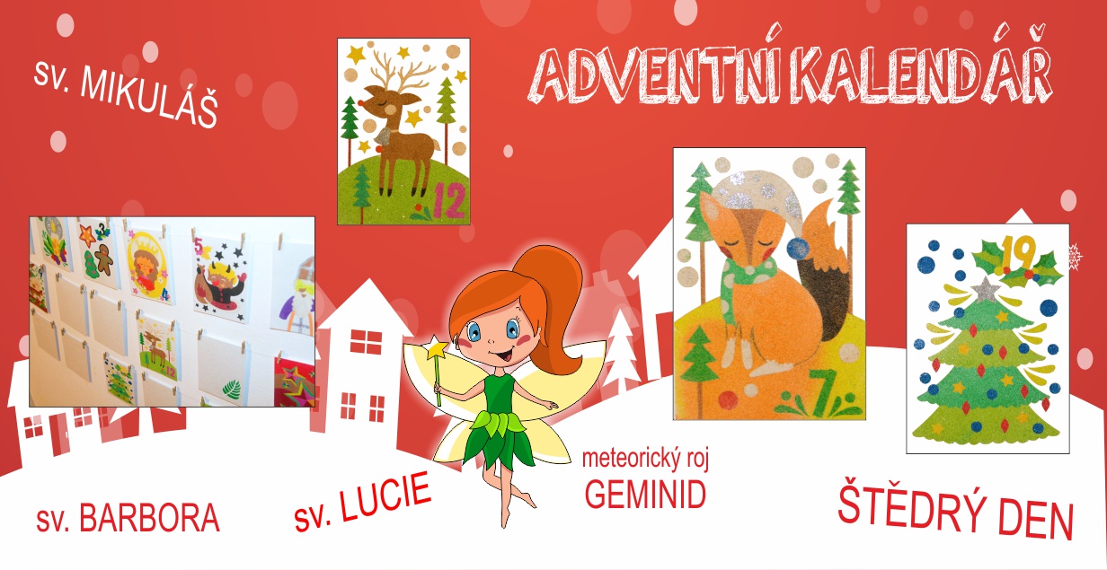 Tvořivý adventní kalendář pro děti