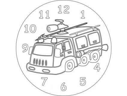 hodiny-hasicske-auto-barevne-piskovani-obrazků-radost-v-pisku