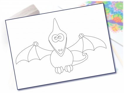 jednoduchy pterodaktyl