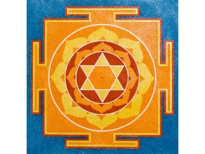 Šablona na pískování mandala 32 - Bhuhávéšnári (Varianta 490 x 490 mm)