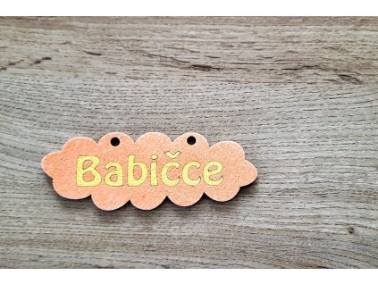 Babičce na zavěšení - na dřevě