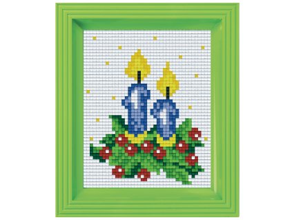 1510 obrazek s rameckem 20 barev svicky