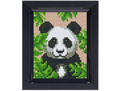 2338 obrazek s rameckem 21 barev panda v dzungli