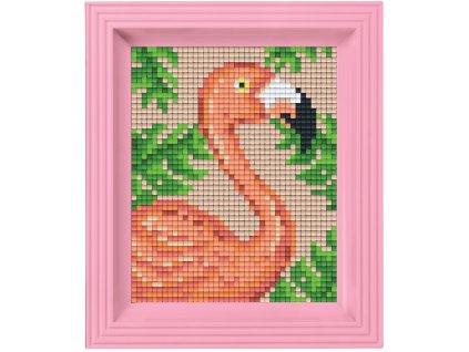 2347 obrazek s rameckem 22 barev plamenak v dzungli