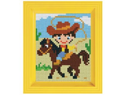 2209 obrazek s rameckem 24 barev kovboj