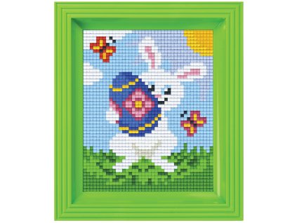 2245 obrazek s rameckem 24 barev velikonocni zajicek