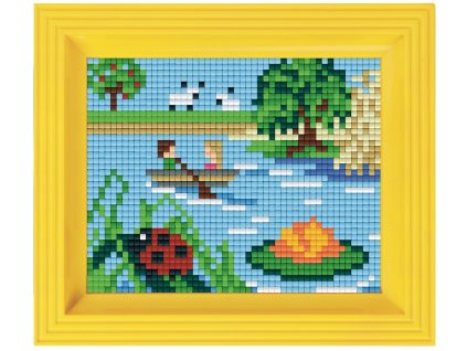 1921 obrazek s rameckem 25 barev par na lodicce