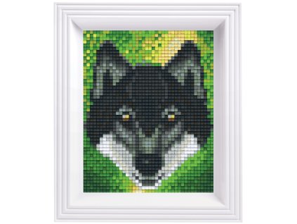 2389 obrazek s rameckem 26 barev vlk