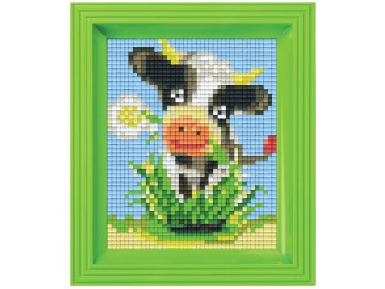 1813 obrazek s rameckem 27 barev krava