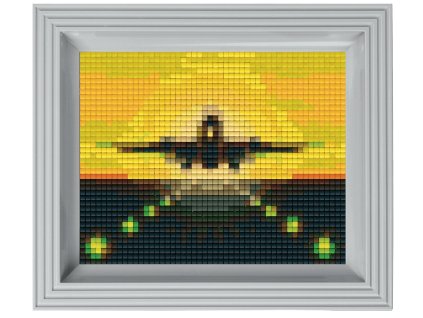 1831 obrazek s rameckem 30 barev letadlo