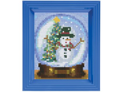 2404 obrazek s rameckem 30 barev snehova koule