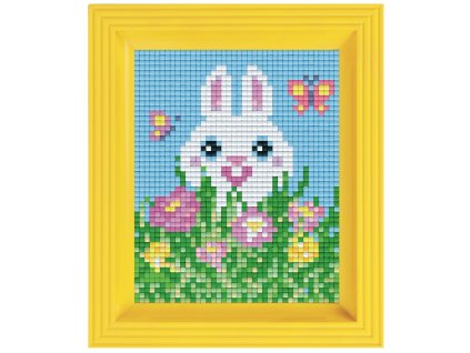 2107 obrazek s rameckem 30 barev velikonocni zajicek