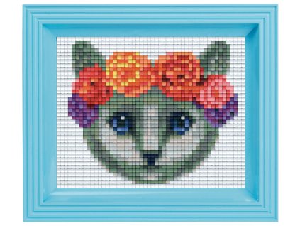 2179 obrazek s rameckem 32 barev kote s kvetinou