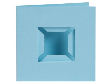 541 papirovy ramecek set 4ks jednostranny svetle modra