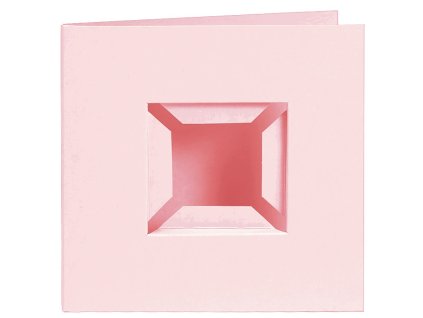559 papirovy ramecek set 4ks jednostranny svetle ruzova
