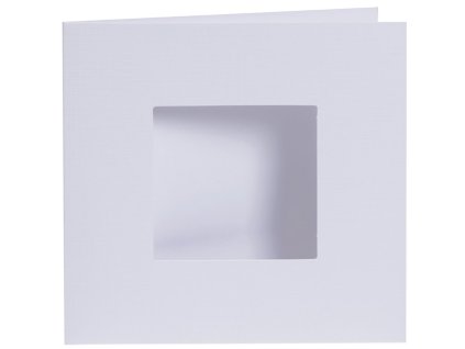 568 papirovy ramecek set 4ks oboustranny bila