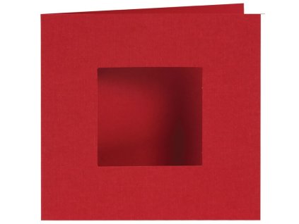 571 papirovy ramecek set 4ks oboustranny cervena