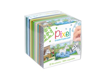 1081 pixel kostka kone