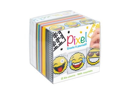 1138 pixel kostka smajlici