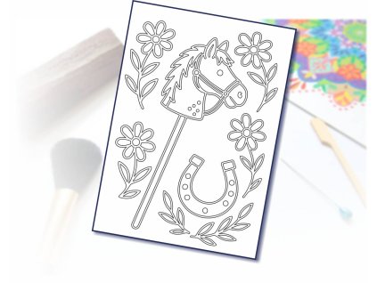 hobby horse s podkovou a4