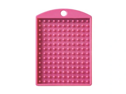 214018 Medaillon Donker Roze