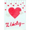 srdicko z lasky samolepici sablona piskovani