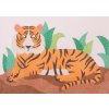Šablona na pískování tygr (Varianta A5 (148 x 210 mm))