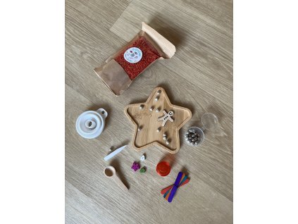 Veselý mini box HVĚZDA