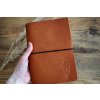Kožený zápisník Buttero Cognac