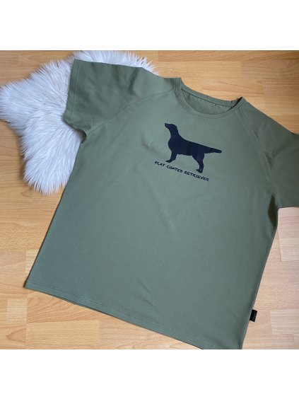 Tričko pánské Flat Coated Retriever