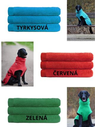 Moji milí, ještě jednou moc děkuju všem, kteří mi pomohli s výběrem nových barev froté na psí župany 🤍 Vaše hlasování mi...