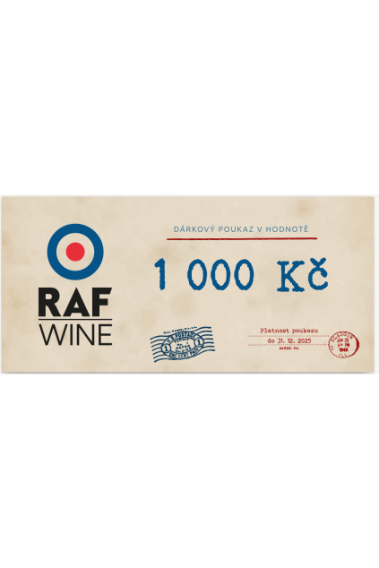 poukaz raf house 1000
