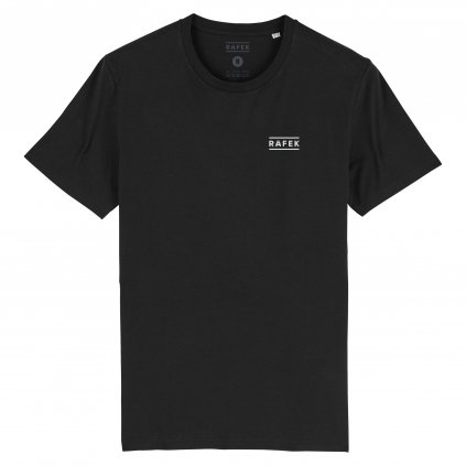 RÁFEK Unisex tričko Stitch black