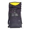 RÁFEK Rolltop Zipper Pocket black cordura/leather