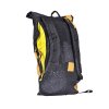 RÁFEK Rolltop Zipper Pocket asphalt/yellow