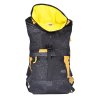RÁFEK Rolltop Zipper Pocket asphalt/yellow