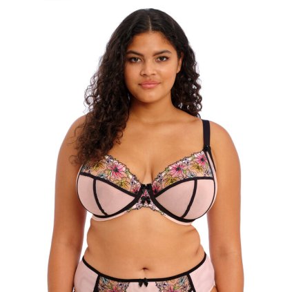 480x672 pdp mobile EL301802 BAK primary Elomi Lingerie Carrie Ballet Pink Underwire Plunge Bra