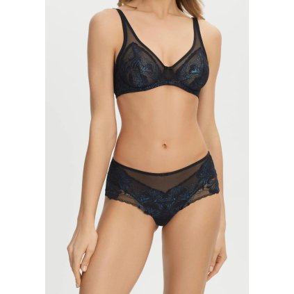 Marc André Paris My Cherie W24 0595 kalhotky brazil short modro černá