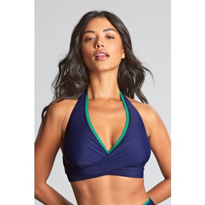 Panache Ric Rac bikinova podprsenka modra 7