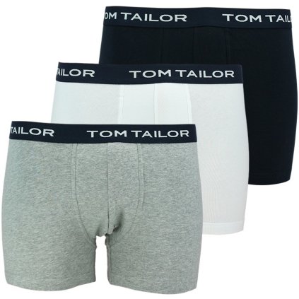 Tom Tailor 70237 pánské boxerky 3kusy, barevné