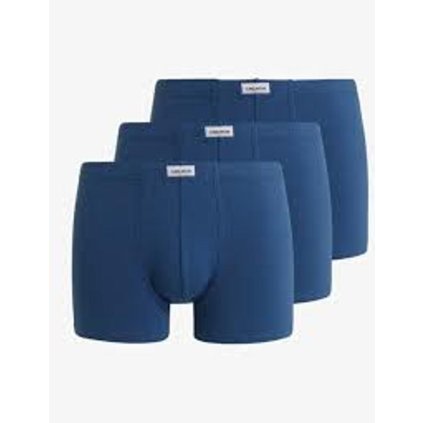 Ceceba 1819 pánské boxerky bavlněné 3balení modrá