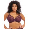 EL8900 WID primary Elomi Lingerie Matilda Wine Diamond Underwired Plunge Bra