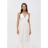 Marc André Paris LD25 letní dámské šaty lněné bílé