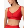 Marc André SP2605 Y 322 update zipper dvoudílné plavky bez kostic, červená