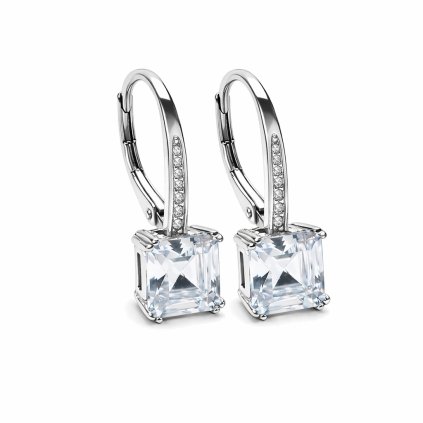 Stříbrné náušnice se zirkony