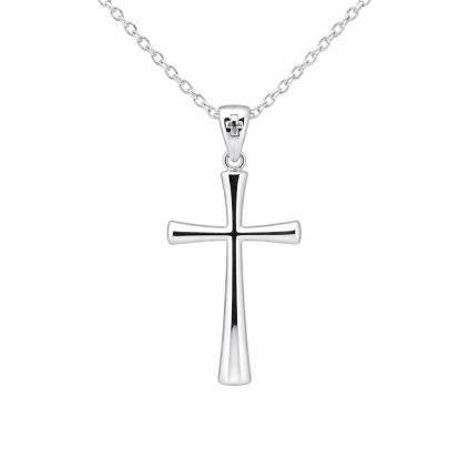 Stříbrný přívěsek křížek