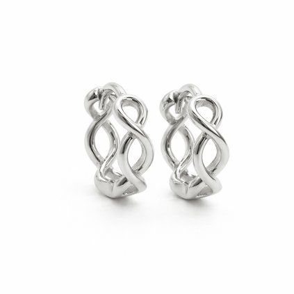 Stříbrné naušnice