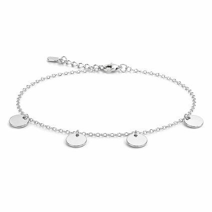 Stříbrný náramek Silver Drops