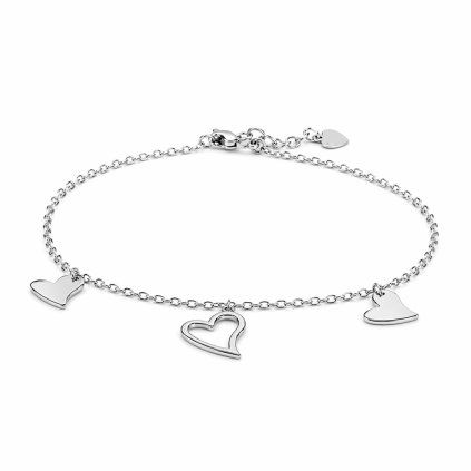 Stříbrný náramek Love Trio
