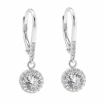 Stříbrné náušnice se zirkony